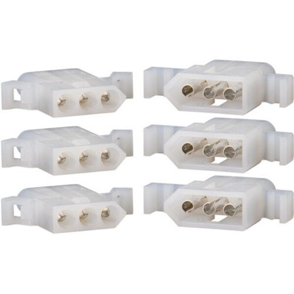 Main product image for Molex 3-Pin Connector Kit 0.093" 3 Sets 092-554